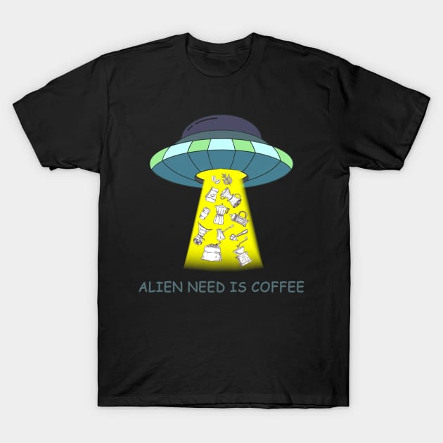 UFO T-Shirt by Grüberli